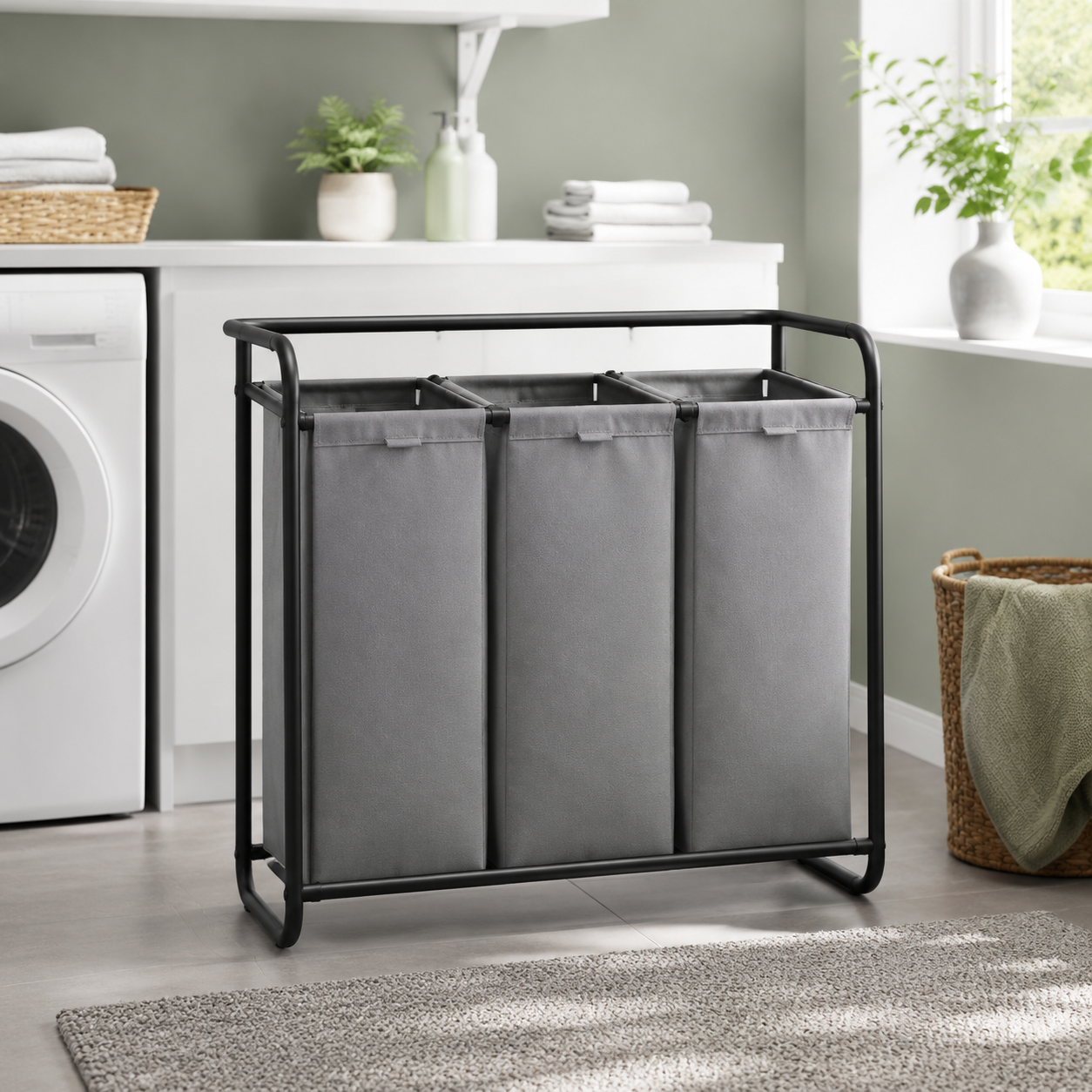 Triple Sort Laundry Hamper